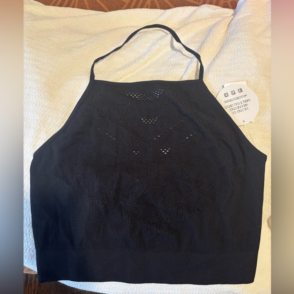 Asics Black Lace Tank Top